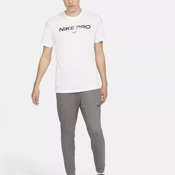 4X Nike Dry Men's Dri-FIT Taper Fitness Fleece Pants Gray Size 4XL NWT - Picture 6 of 7